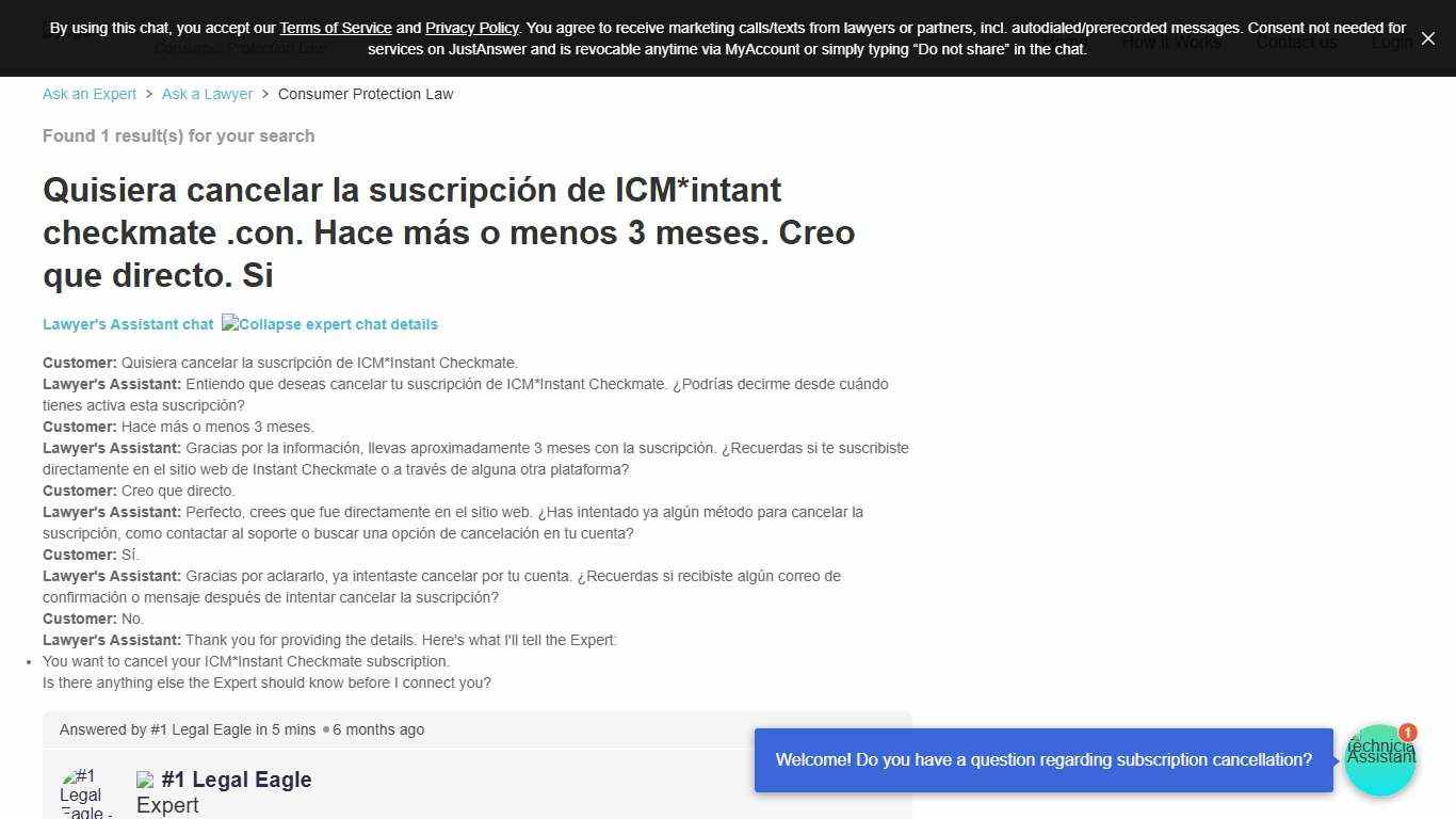 How to Cancel ICM*Instant Checkmate Subscription - FAQ Guide